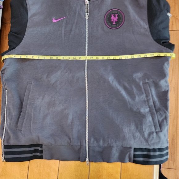 Mets MLB City Connect NIKE Zip-Up Bomber Jacket. NWT - Picture 10 of 16